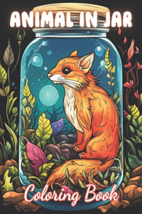 Animal in Jar Coloring Book