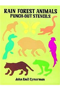 Rain Forest Animals Punch-out Stencils