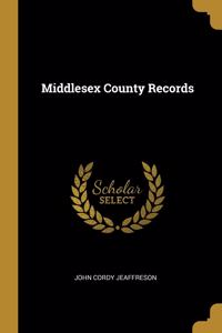 Middlesex County Records