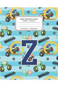 Primary Composition Notebook Grades K-2 Story Journal Z