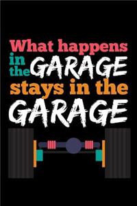 What Happen In The Garage Stay In The Garage