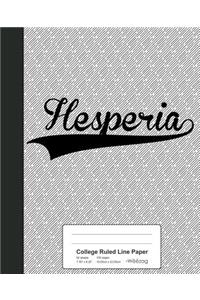 College Ruled Line Paper