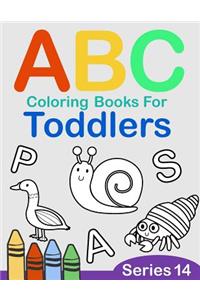 ABC Coloring Books for Toddlers Series 14