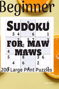 Beginner Sudoku For Maw Maws