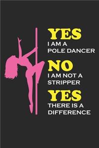 Yes I am a Pole Dancer No I am not a Stripper Yes there is a difference