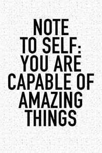 Note to Self