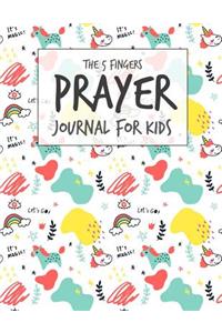 The 5 Fingers Prayer Journal for Kids