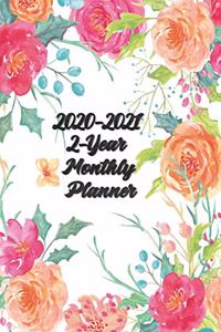 2020-2021 2-Year Monthly Planner 6x9