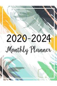2020-2024 Monthly Planner