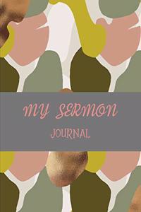 My Sermon Journal