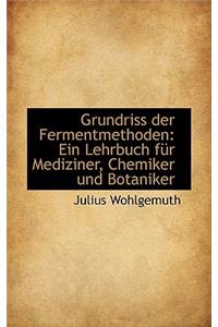 Grundriss Der Fermentmethoden