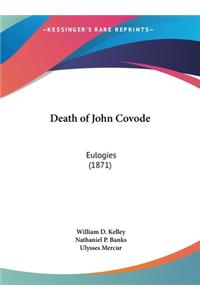 Death of John Covode