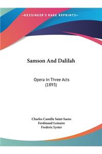 Samson and Dalilah