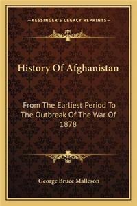 History of Afghanistan