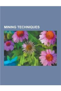 Mining Techniques: Solution Mining, Surface Mining, Underground Mining, Underwater Mining, Copper Extraction Techniques, Asteroid Mining,