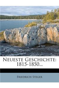 Neueste Geschichte