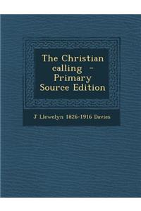 The Christian Calling