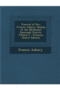 Journal of REV. Francis Asbury