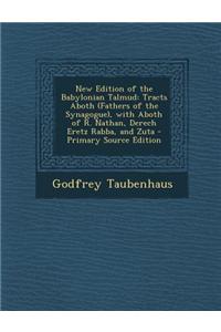 New Edition of the Babylonian Talmud
