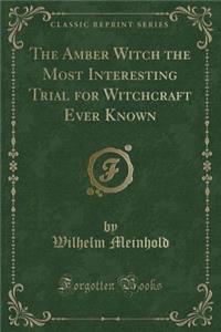 The Amber Witch the Most Interesting Trial for Witchcraft Ever Known (Classic Reprint)