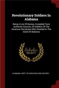 Revolutionary Soldiers in Alabama