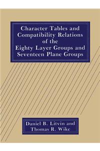 Character Tables and Compatibility Relations of the Eighty Layer Groups and Seventeen Plane Groups