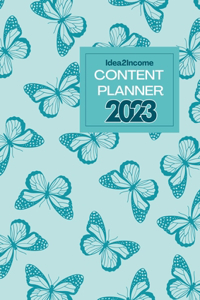 2023 Content Planner - Butterfly Theme