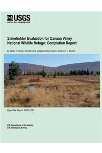 Stakeholder Evaluation for Canaan Valley National Wildlife Refuge
