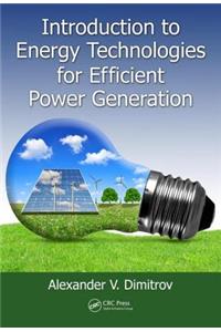 Introduction to Energy Technologies for Efficient Power Generation