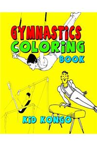 Gymnastics Coloring Book