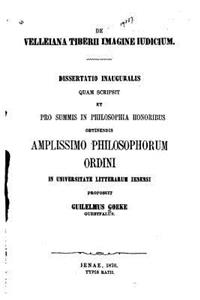 de Velleiana Tiberii Imagine Iudicium