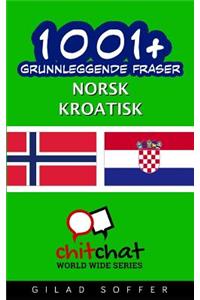 1001+ grunnleggende fraser norsk - Kroatisk