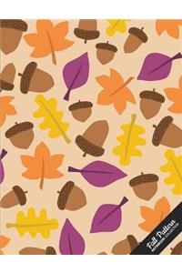 Fall Pattern Notebook Collection