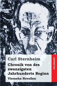 Chronik von des zwanzigsten Jahrhunderts Beginn