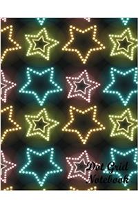 Dot Grid Notebook Star Wallpaper No.2