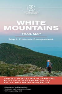 AMC White Mountains Trail Map 2: Franconia-Pemigewasset