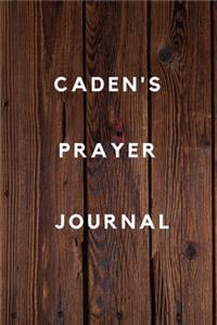 Caden's Prayer Journal