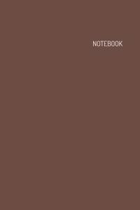 Notebook (6 x 9 inches) 100 Pages Great Gift Idea Spice Color Cover