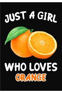 Just Girl Who Loves Orange