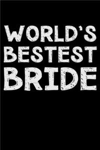 World's bestest bride