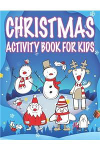 Christmas Activity book For Kids