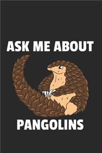 Pangolin Schuppentier Notizbuch