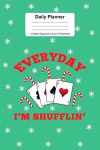 Daily Planner Undated Organizer I Hourly Timesheets