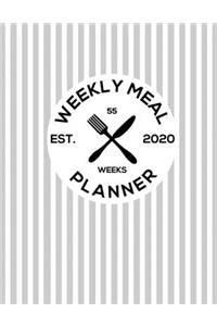 Weekly Meal Planner 2020