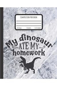 My Dinosaur Ate My Homework