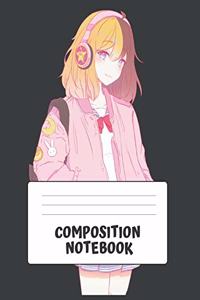 Anime Composition Notebook