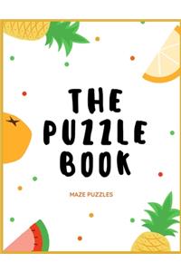 Puzzle Book Maze Puzzles