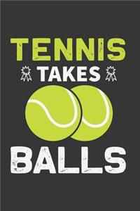 Tennis Takes Balls