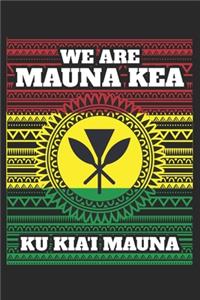 We are Mauna Kea Ku Kia'i Mauna