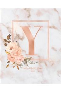 Weekly & Monthly Planner 2020 Y